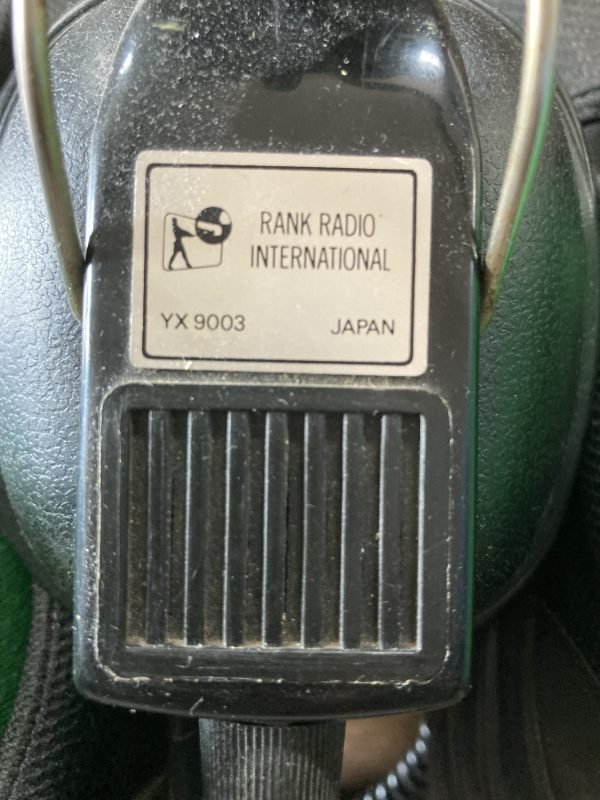 Vintage Rank Audio YX9003 Stereo Headphones. MIJ. Pre Loved. - Image 3